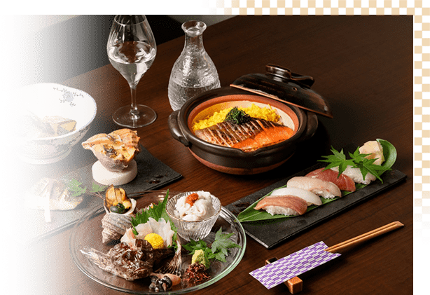 地元・香川の新鮮食材を贅沢に使用したコース・一品料理