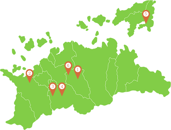 香川県周辺地図